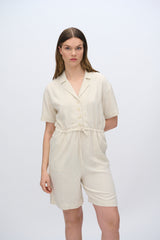 moves Averie linen blend jumpsuit 2744 Jumpsuit 0108 Castle Wall