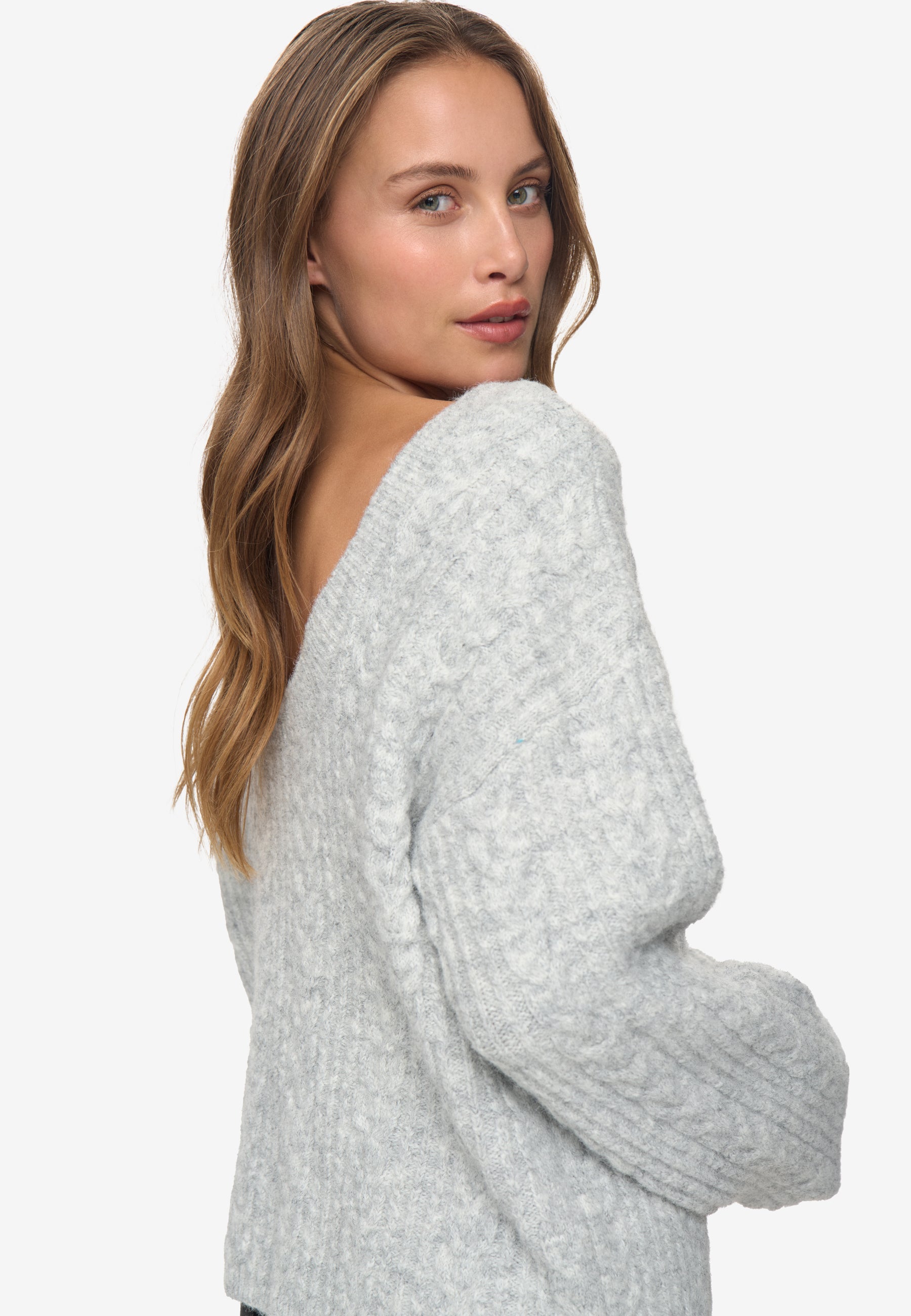 moves Cabina jumper 4531 Jumper 910M Light Grey Melange