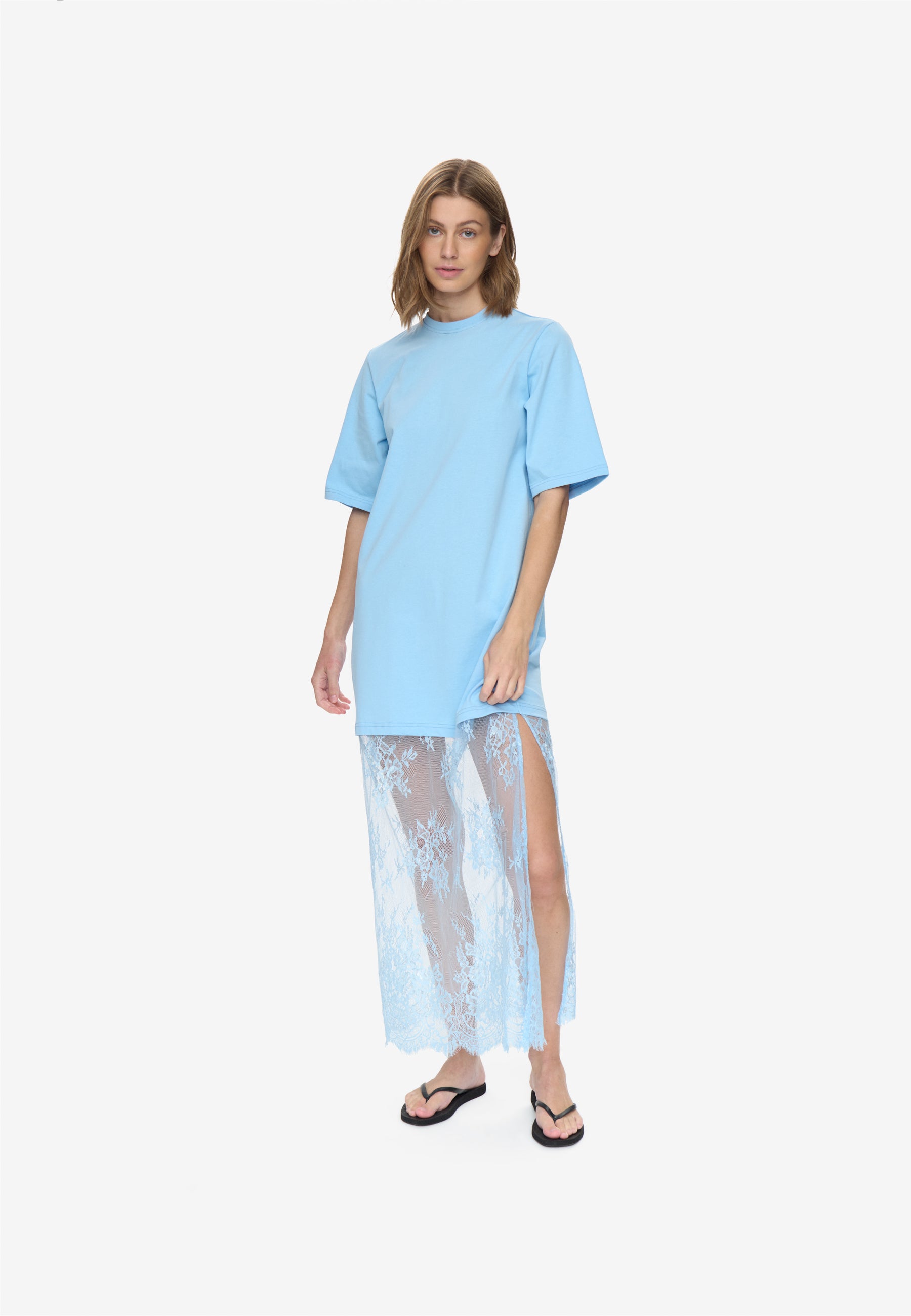 sizes of men's dress shirts Cambria t-shirt dress 4749 Maxi Dress