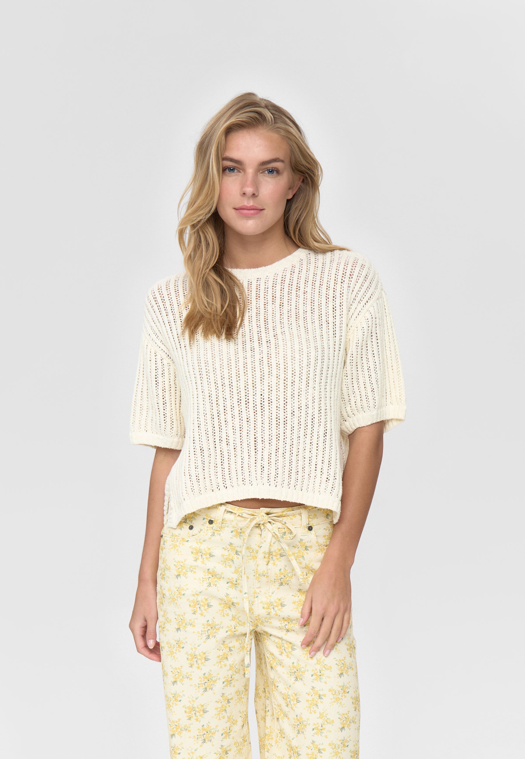 moves Fro ss knit 4378 Jumper 0105 Antique White