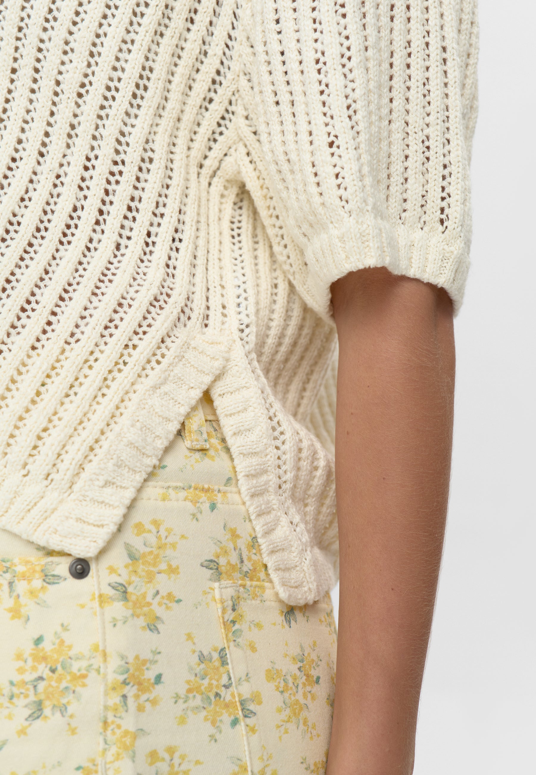 moves Fro ss knit 4378 Jumper 0105 Antique White