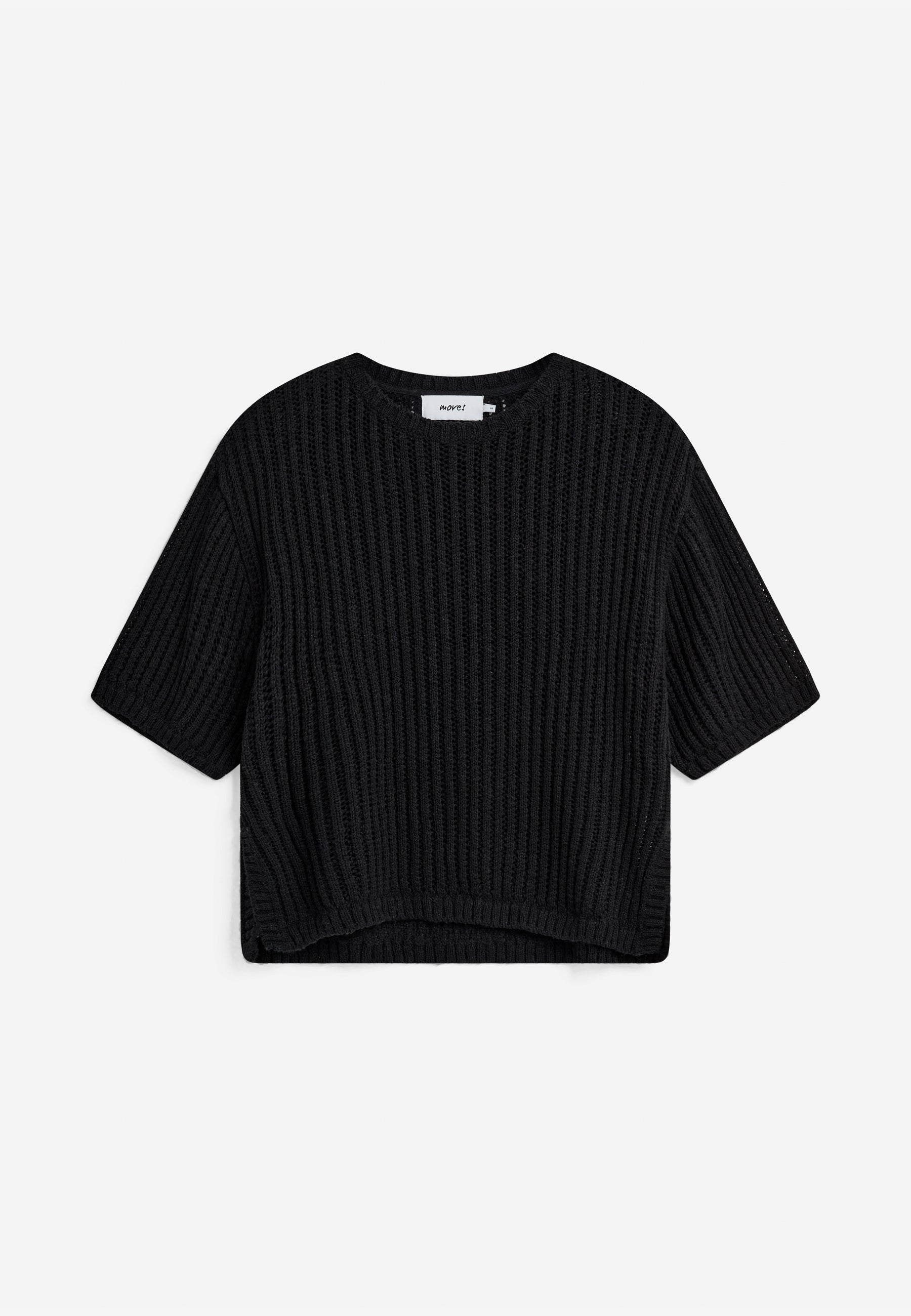moves Fro ss knit 4378 Jumper 999 Black