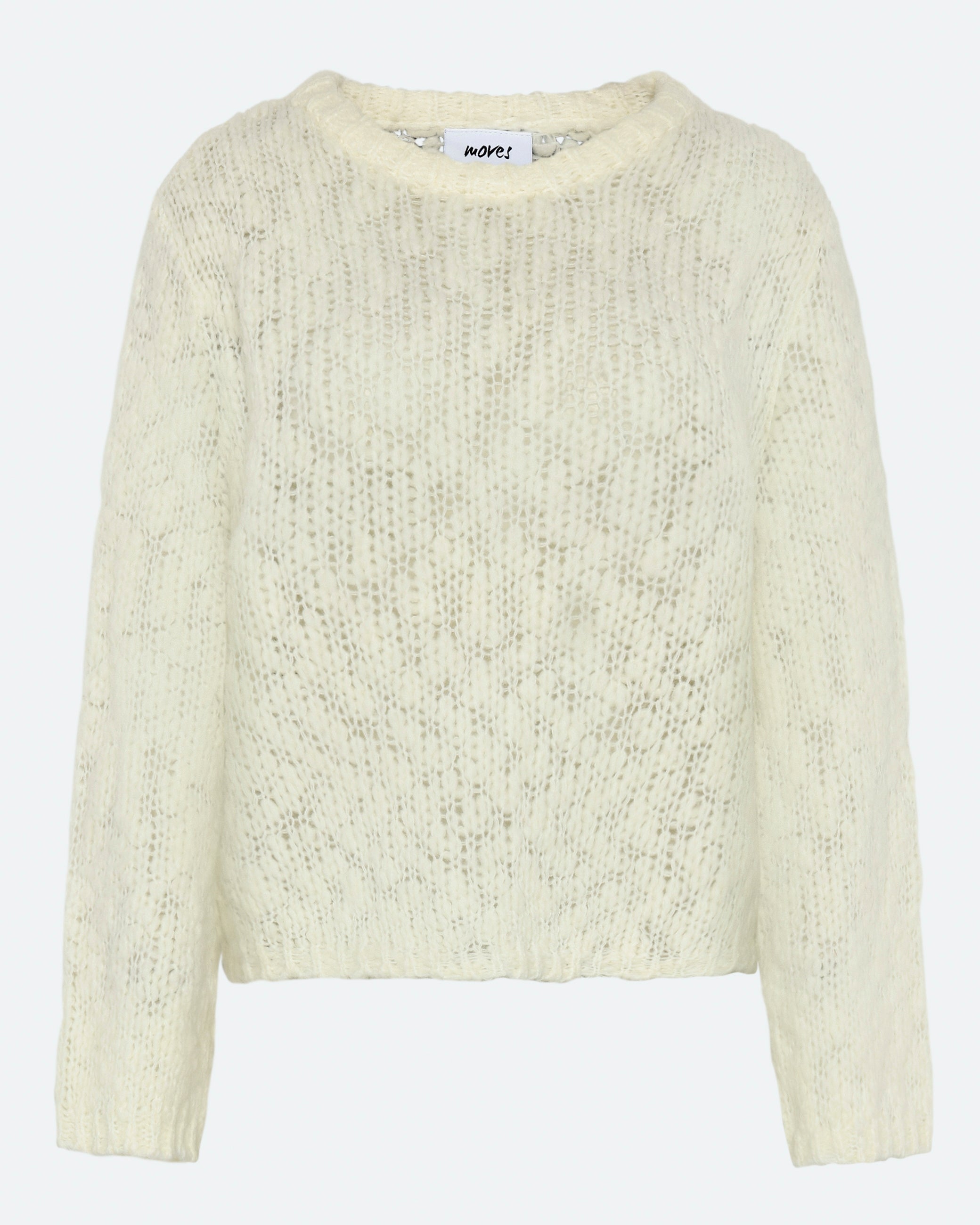 moves Fylla knit 4374 Jumper 0105 Antique White