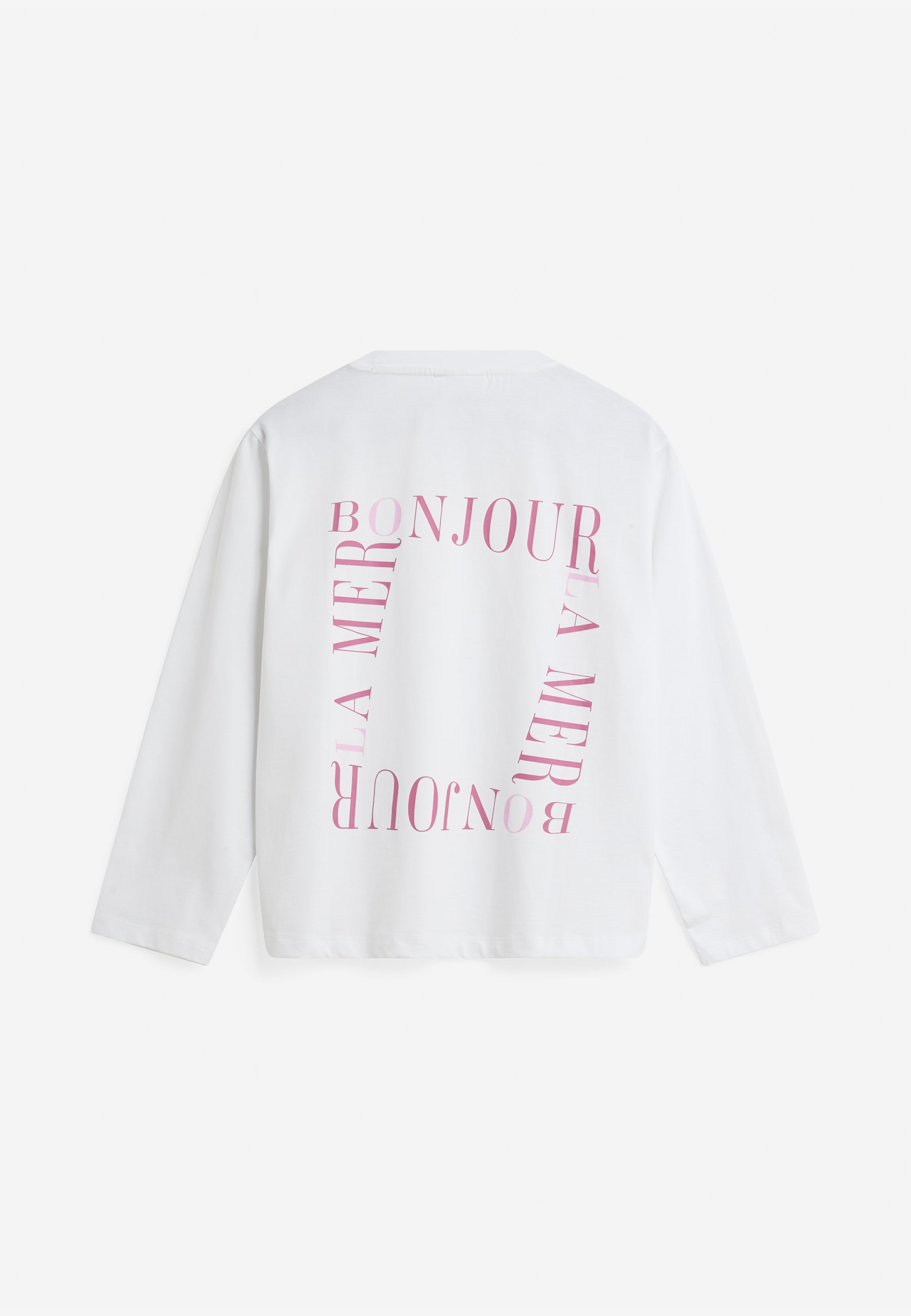 moves Kanna LS tee 4641 GOTS Long Sleeved T-shirt 0601 Bright White