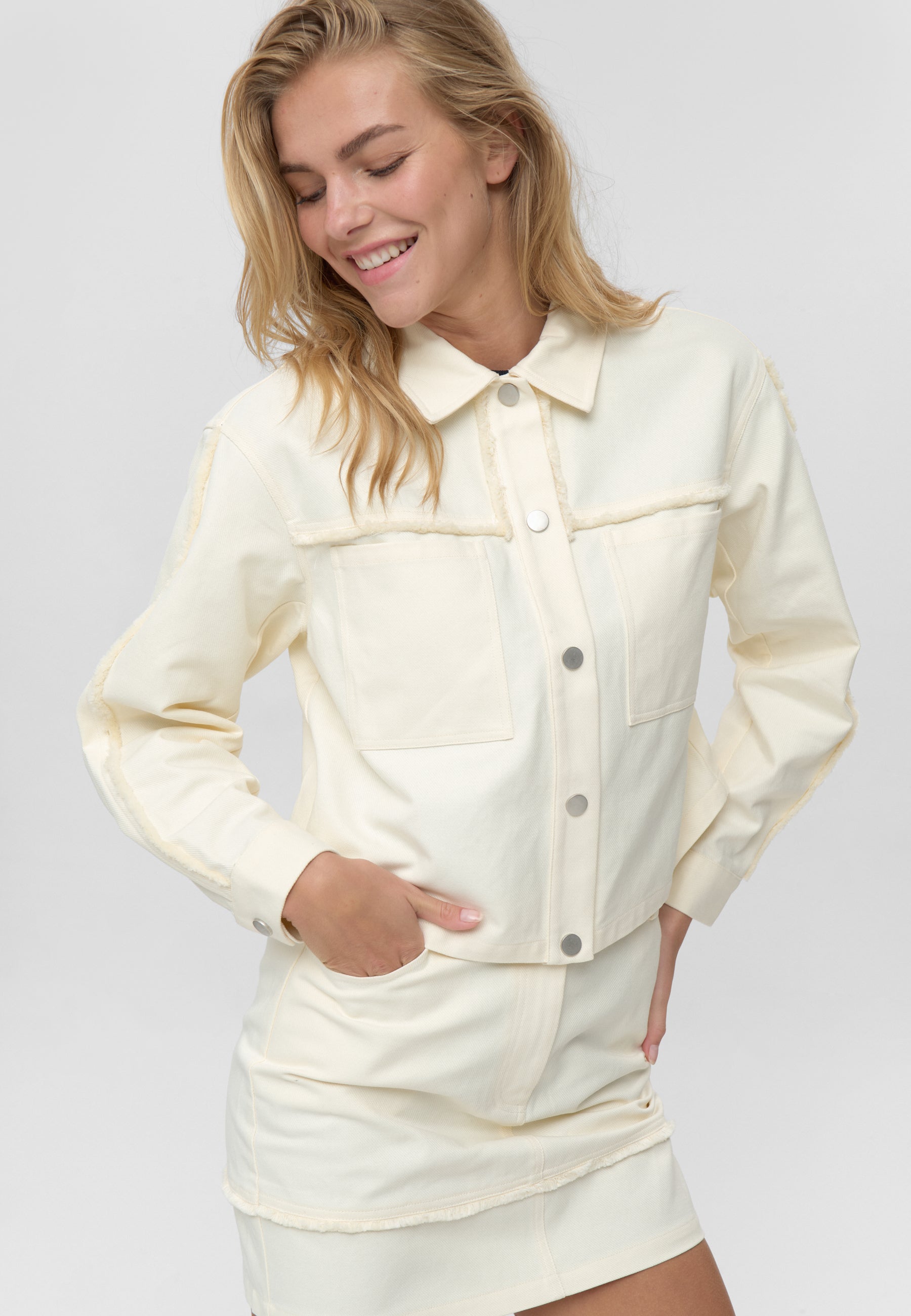 moves Mallory jacket 4623 Denim Jacket 0710 Shortbread