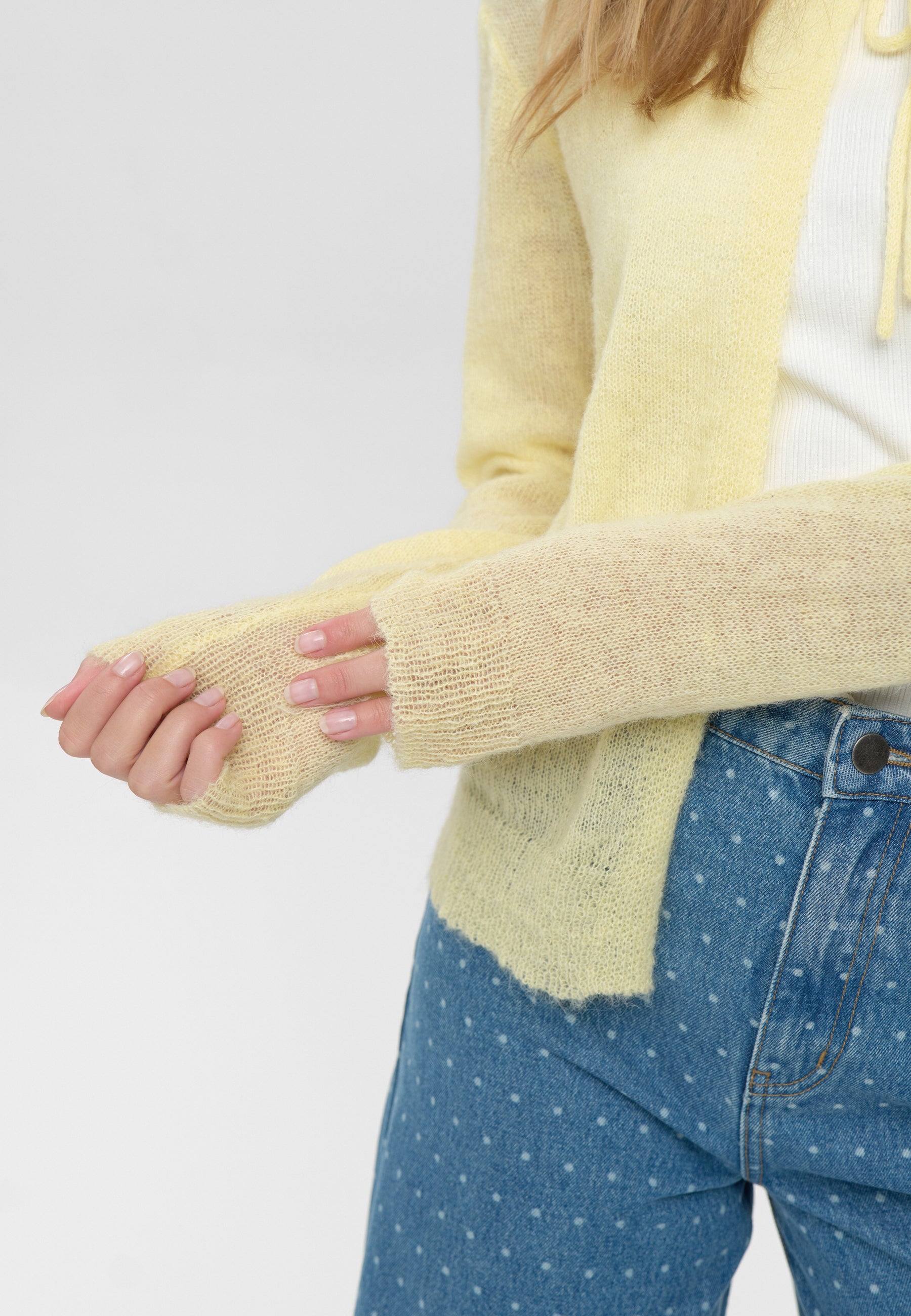 moves Penna knit 4634 Jumper 0618 Wax Yellow