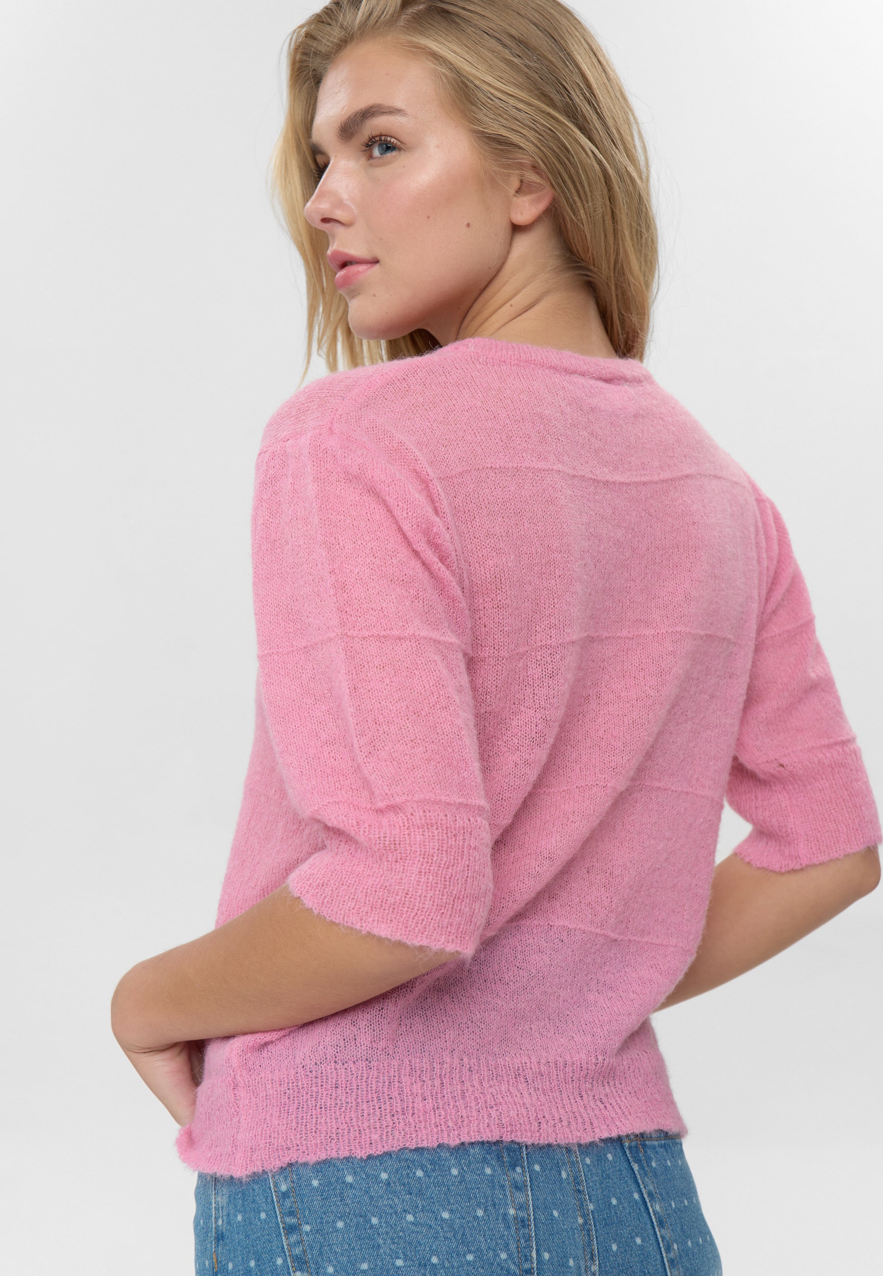 moves Penny SS knit 4634 Jumper 2215 Cashmere Rose