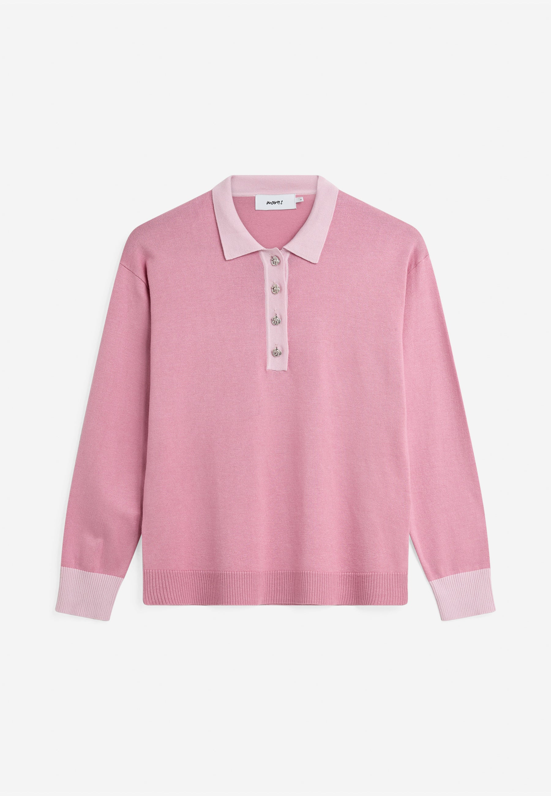 moves Polla polo LS 4635 Jumper 2215 Cashmere Rose