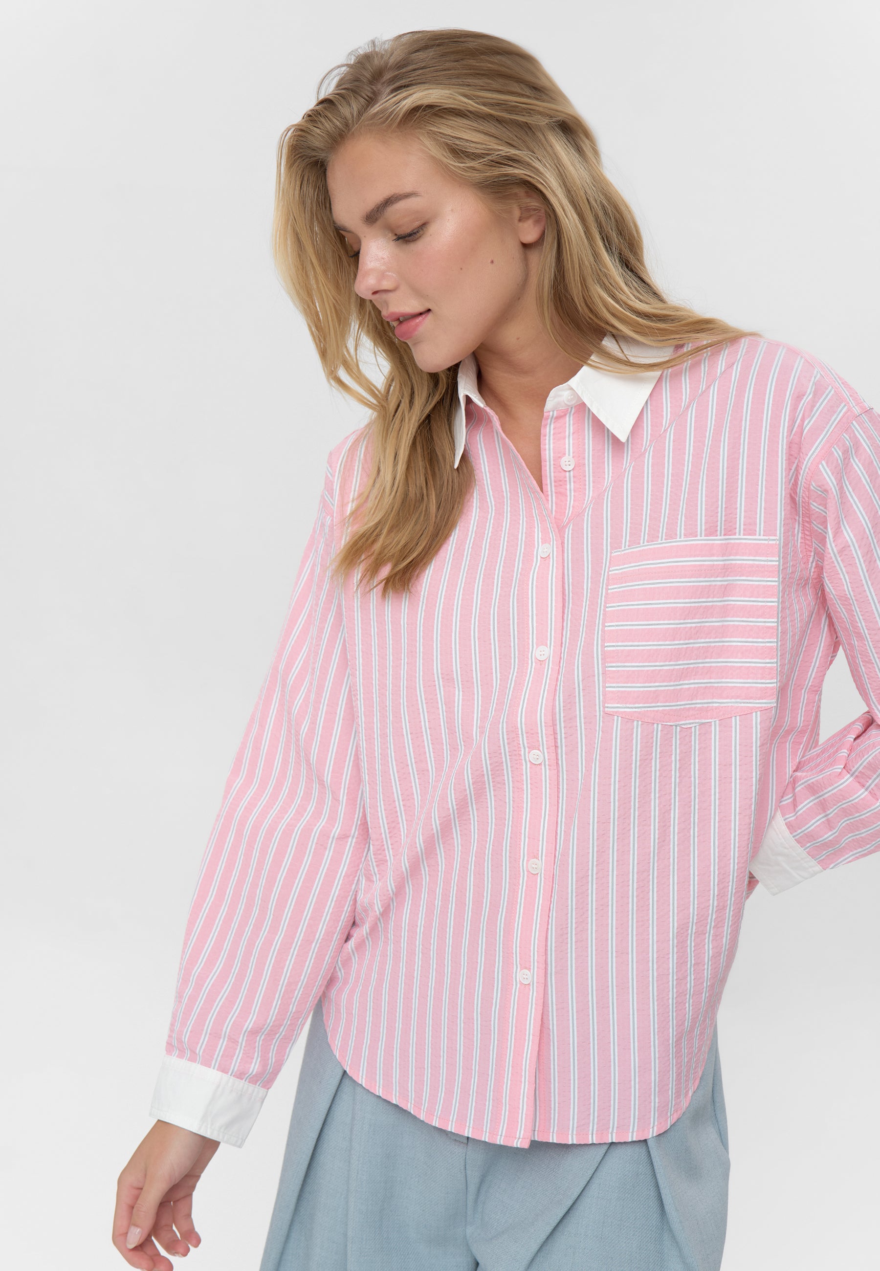 moves Rhonie shirt 4626 Long Sleeved Shirt 2215 Cashmere Rose