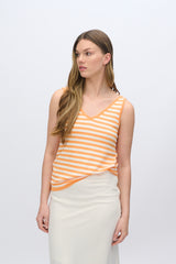 moves Alanna knit top 4350 Top 1340 Cadmium Orange