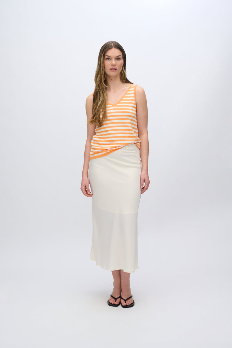 moves Alanna knit top 4350 Top 1340 Cadmium Orange