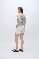 moves Alanna knit top 4350 Top 4247 Diva Blue
