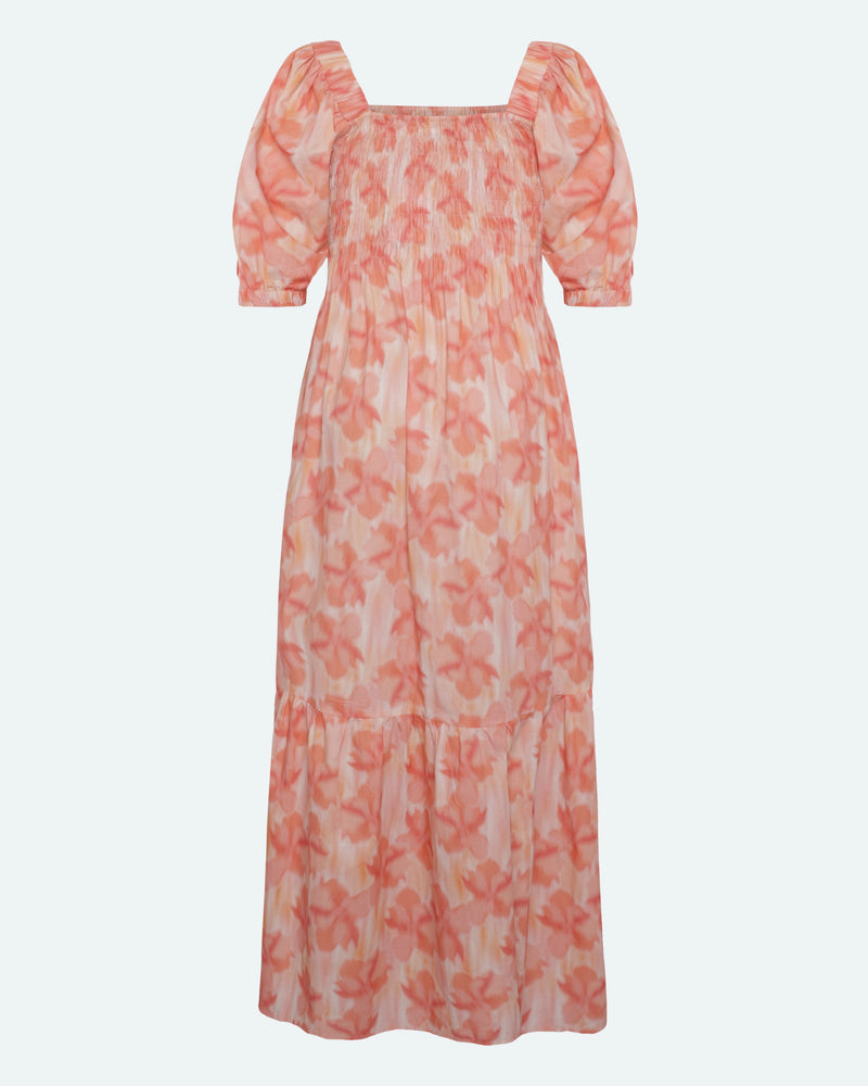 moves Aleah smock midi dress 4290 Midi Dress 1614 Rose Elegance