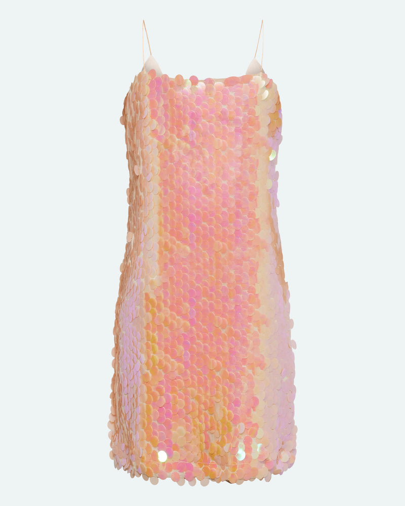 moves Balista sequin dress 4347 Short Dress 1340 Cadmium Orange