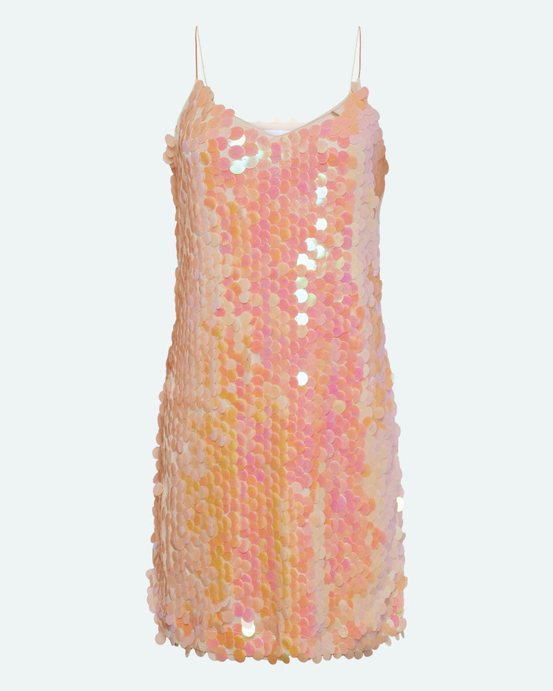 moves Balista sequin dress 4347 Short Dress 1340 Cadmium Orange