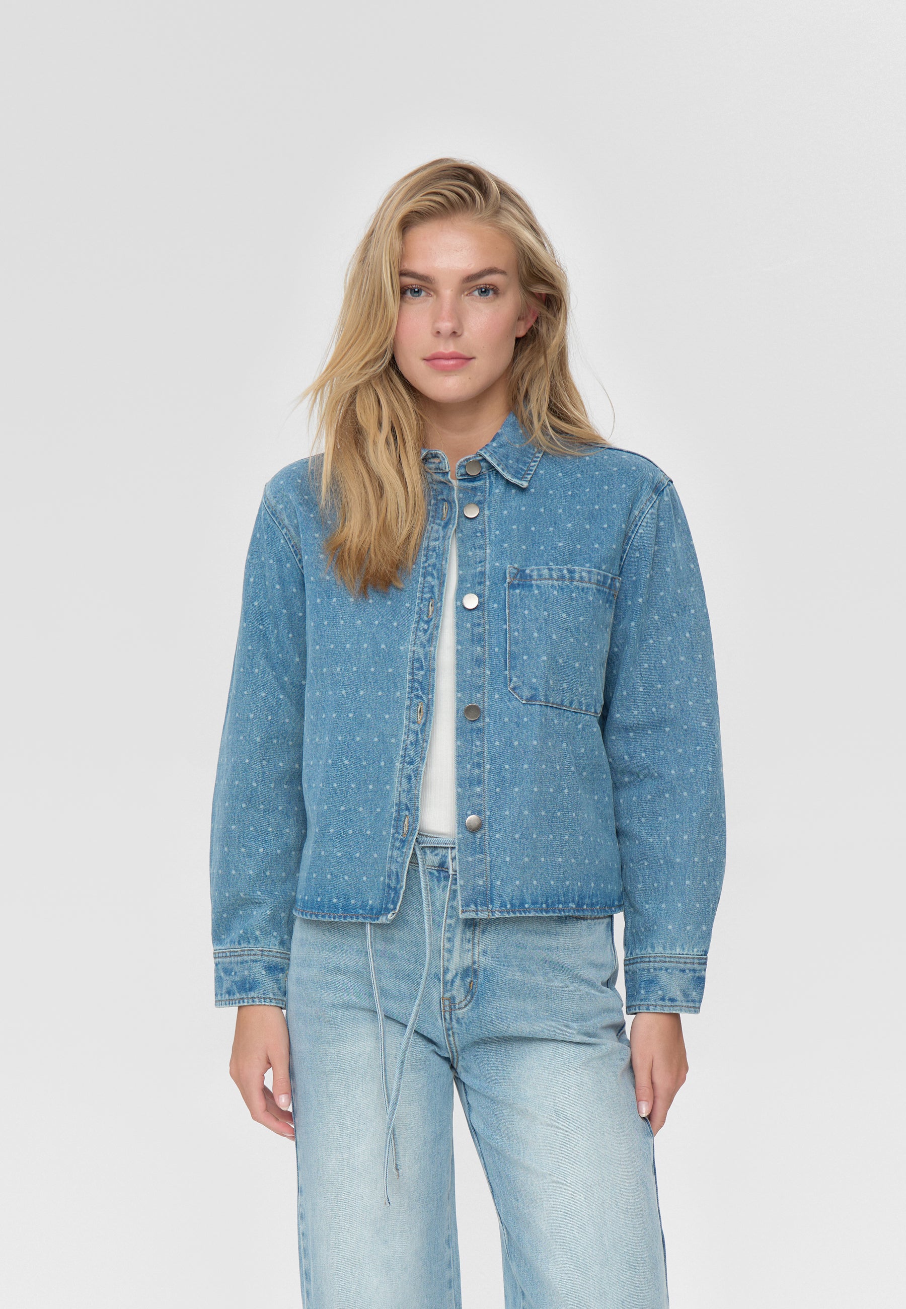 moves Calima shirt 4616 Long Sleeved Shirt 1002 Medium Blue