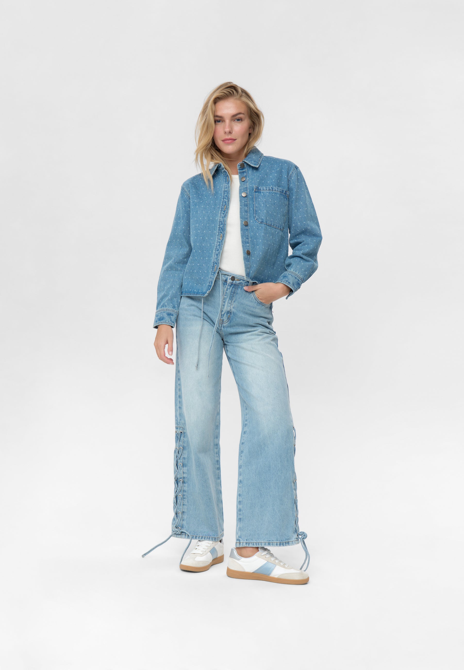 moves Calima shirt 4616 Long Sleeved Shirt 1002 Medium Blue