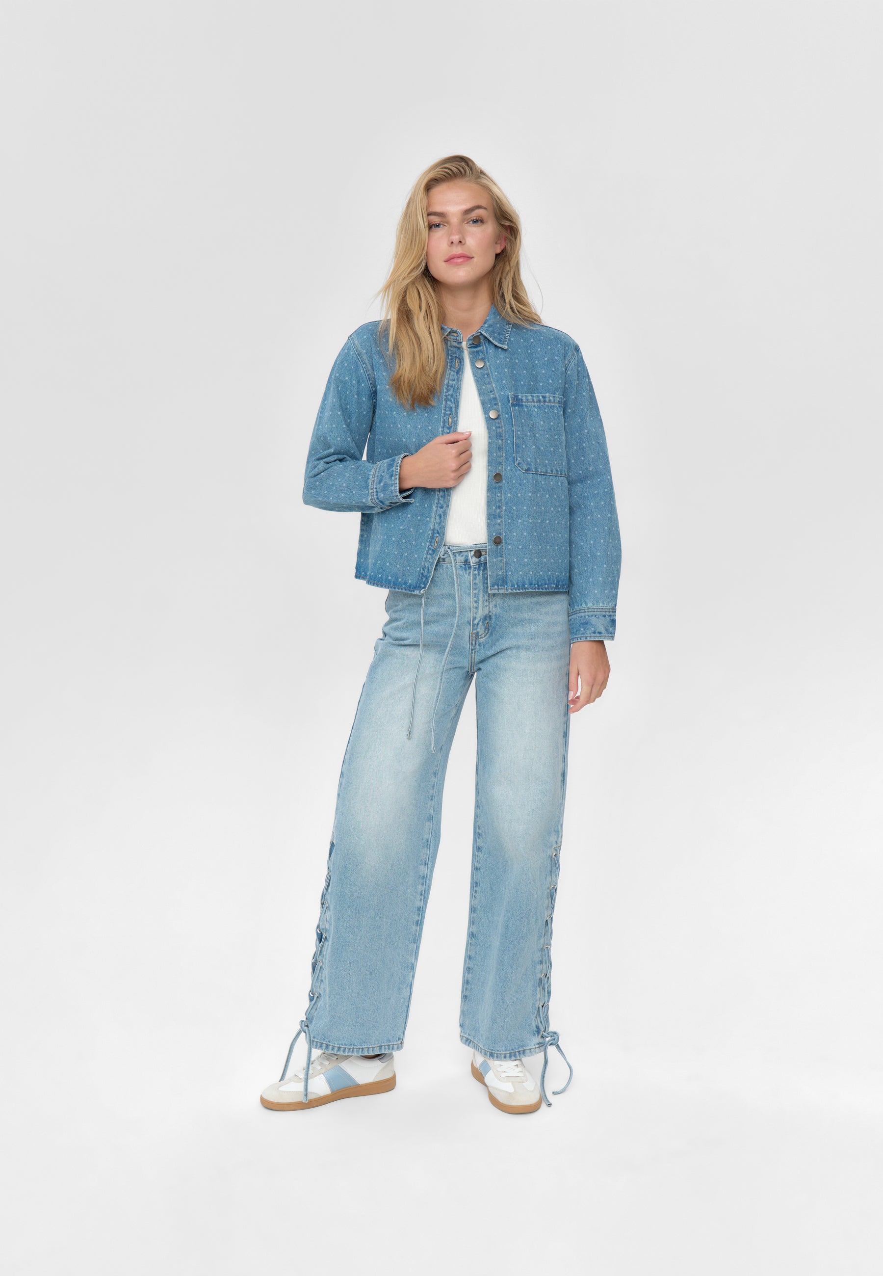 moves Calima shirt 4616 Long Sleeved Shirt 1002 Medium Blue