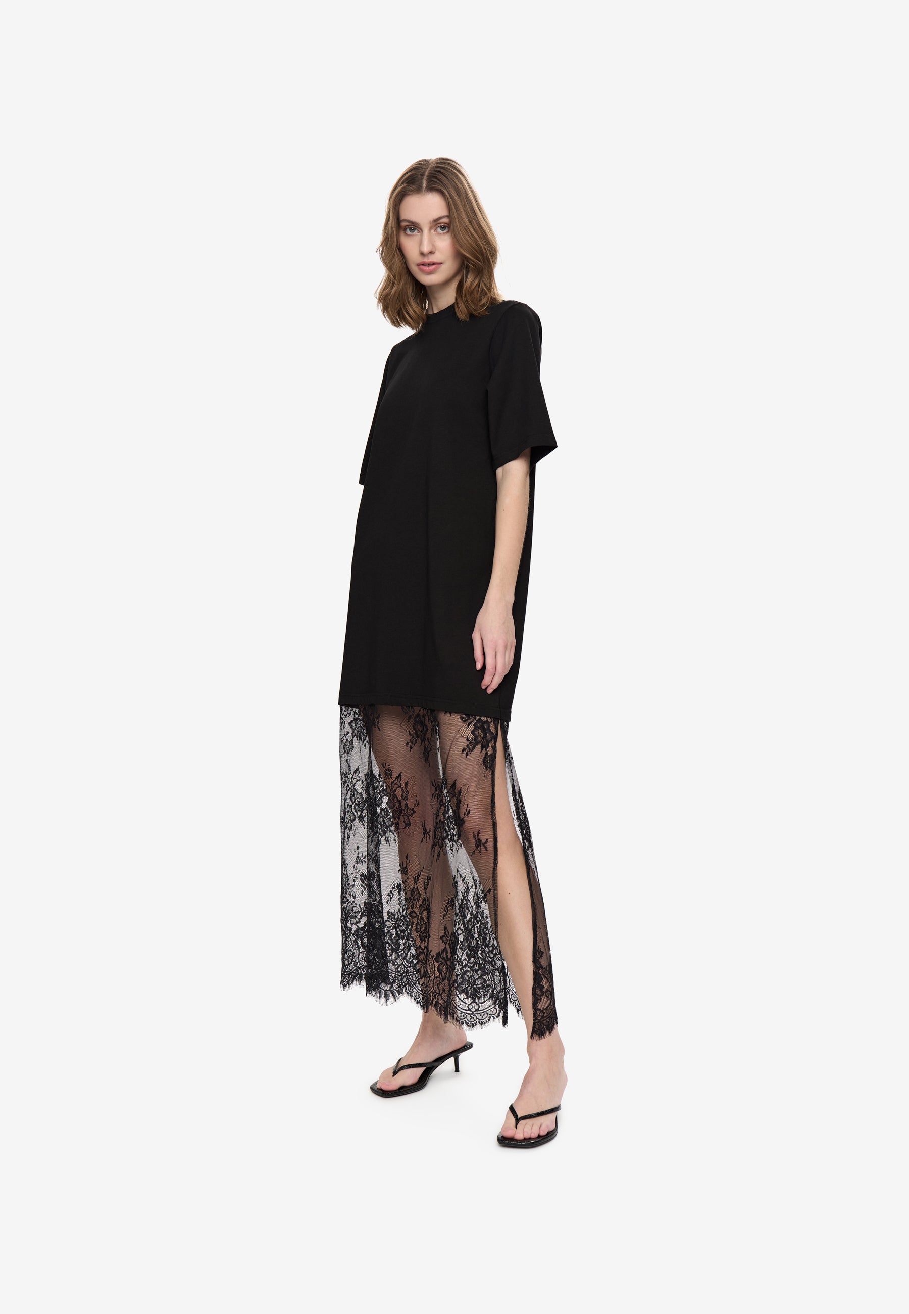 moves Cambria t-shirt dress 4749 Maxi Dress 999 Black