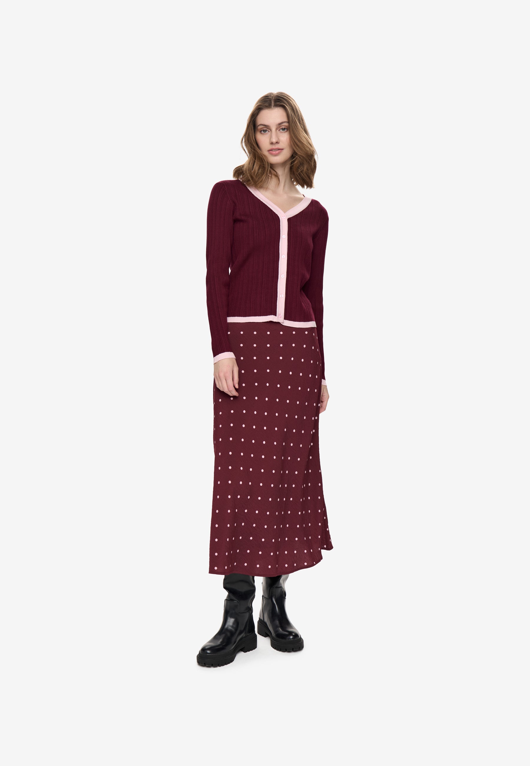 moves Elina cardigan 4775 Cardigan 1528 Windsor Wine