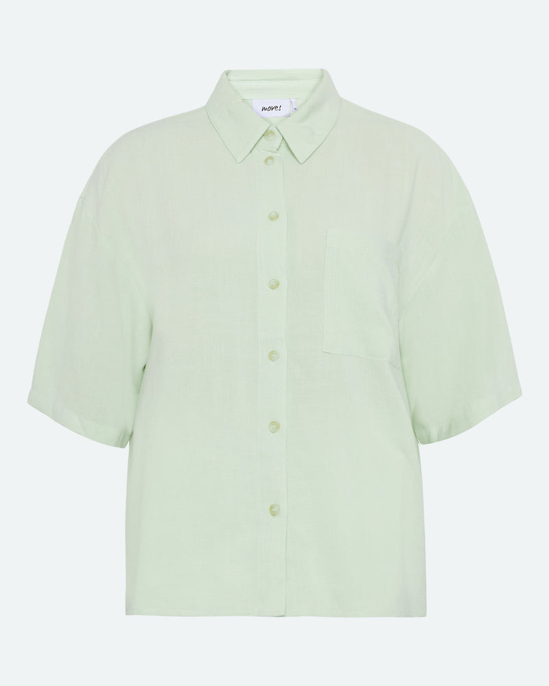 moves Elise short sleeved linen blend shirt 2744 Short Sleeved Shirt 0109 Ambrosia