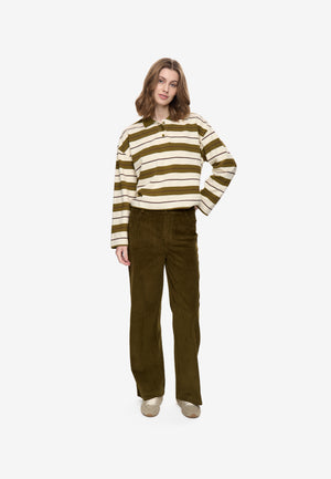 moves Feline pants 4856 Casual Pants 0627 Fir Green