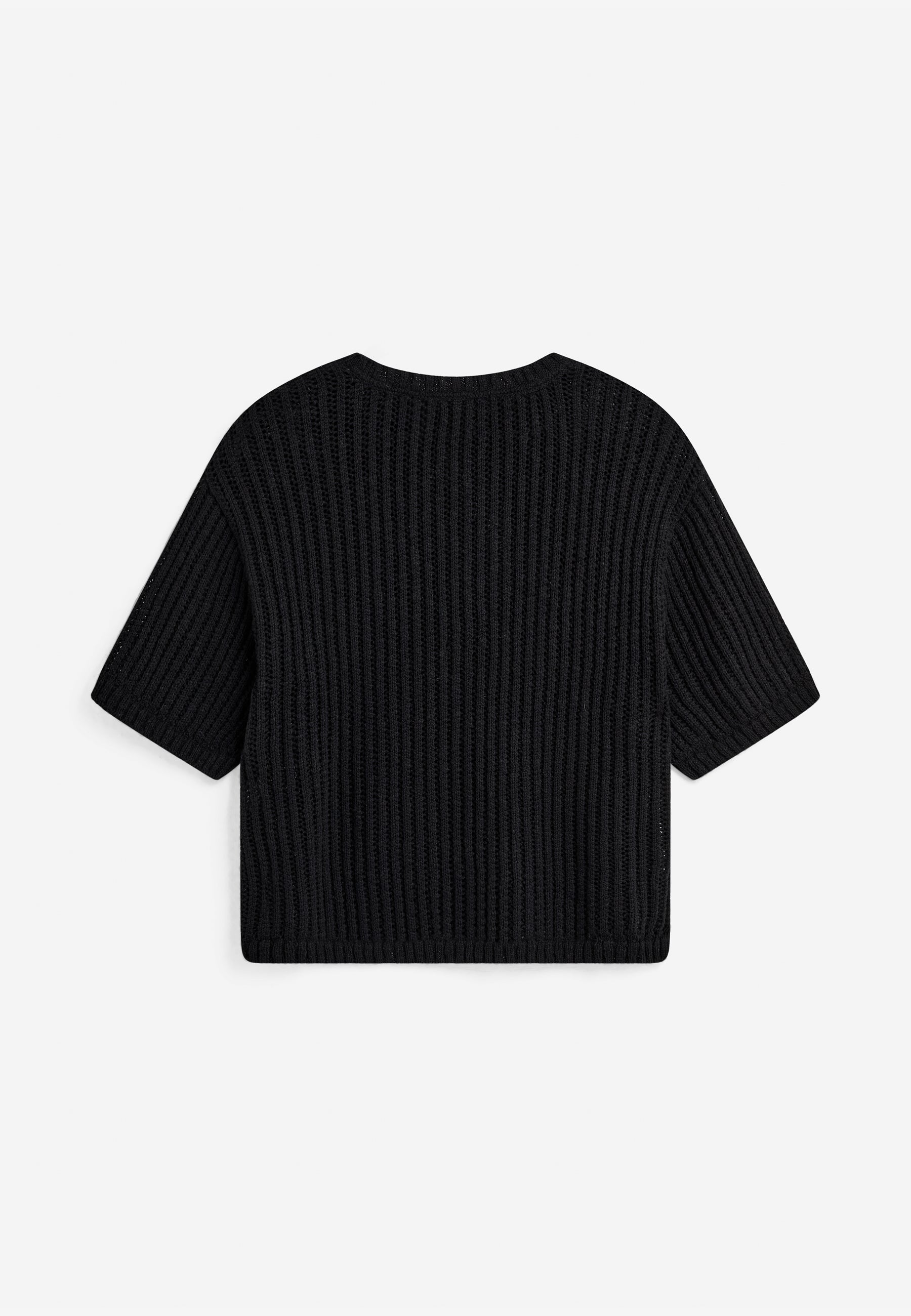 moves Fro ss knit 4378 Jumper 999 Black