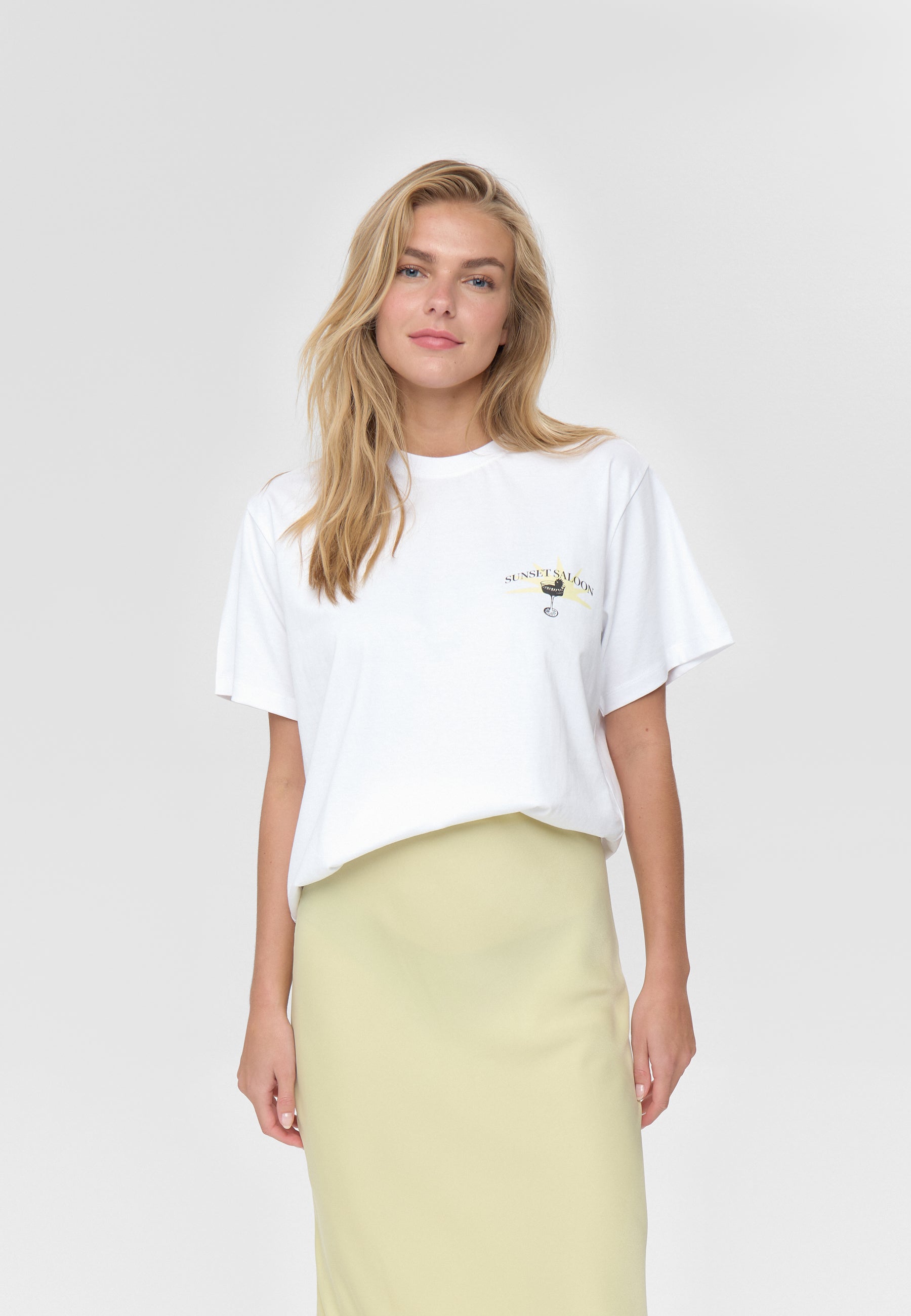 moves Gebry maxi skirt 3570 Maxi Skirt 0618 Wax Yellow