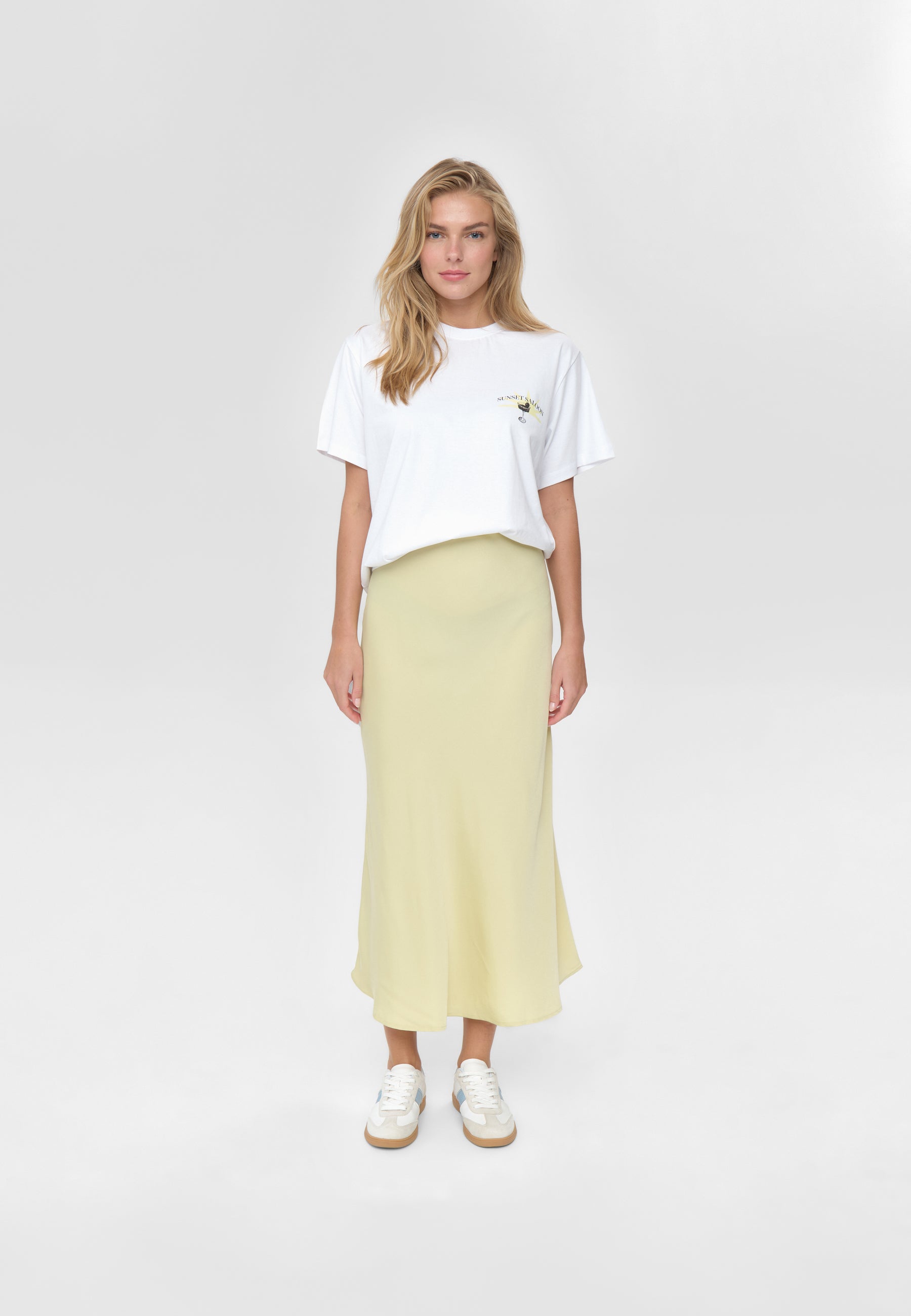moves Gebry maxi skirt 3570 Maxi Skirt 0618 Wax Yellow