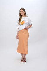 moves Gebry maxi skirt 3570 Maxi Skirt 1340 Cadmium Orange
