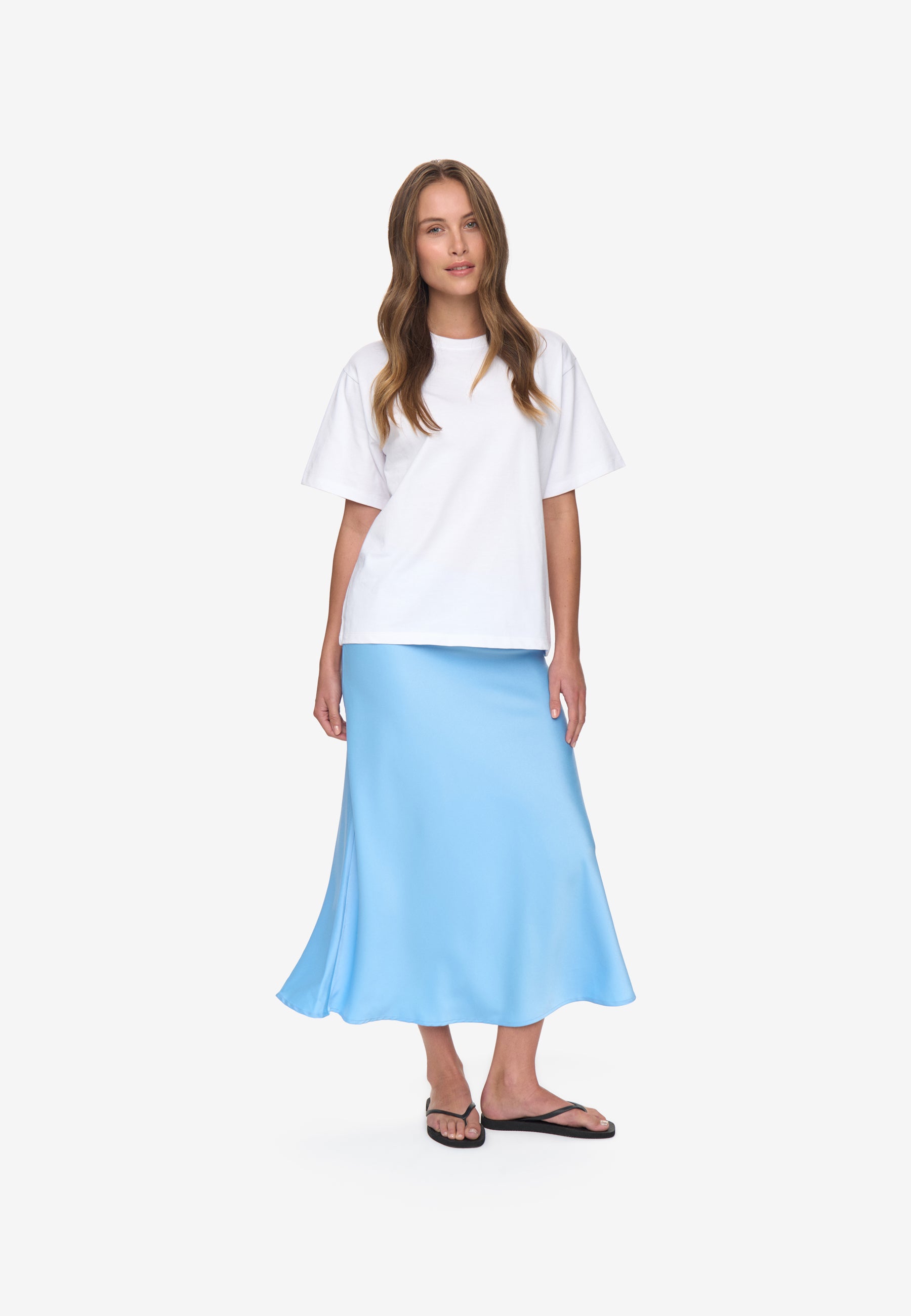 moves Gebry maxi skirt 3570 Maxi Skirt 4122 Airy blue