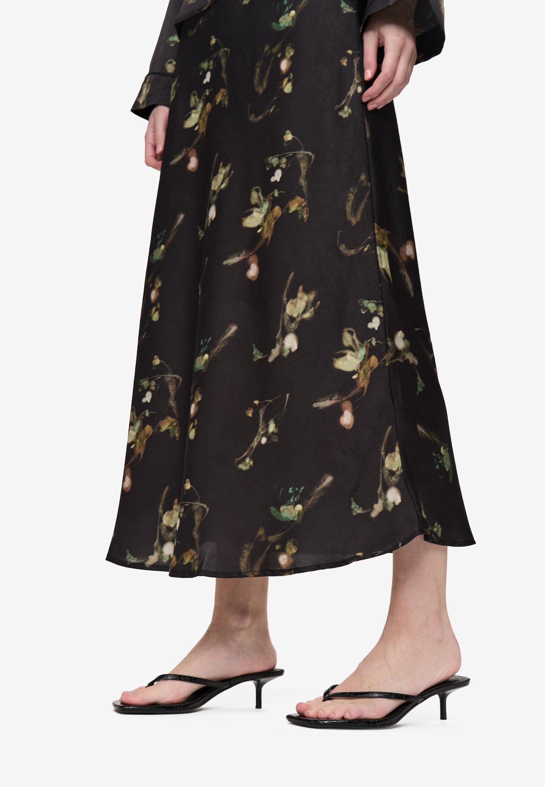 moves Gebry skirt 4842 Maxi Skirt 999 Black