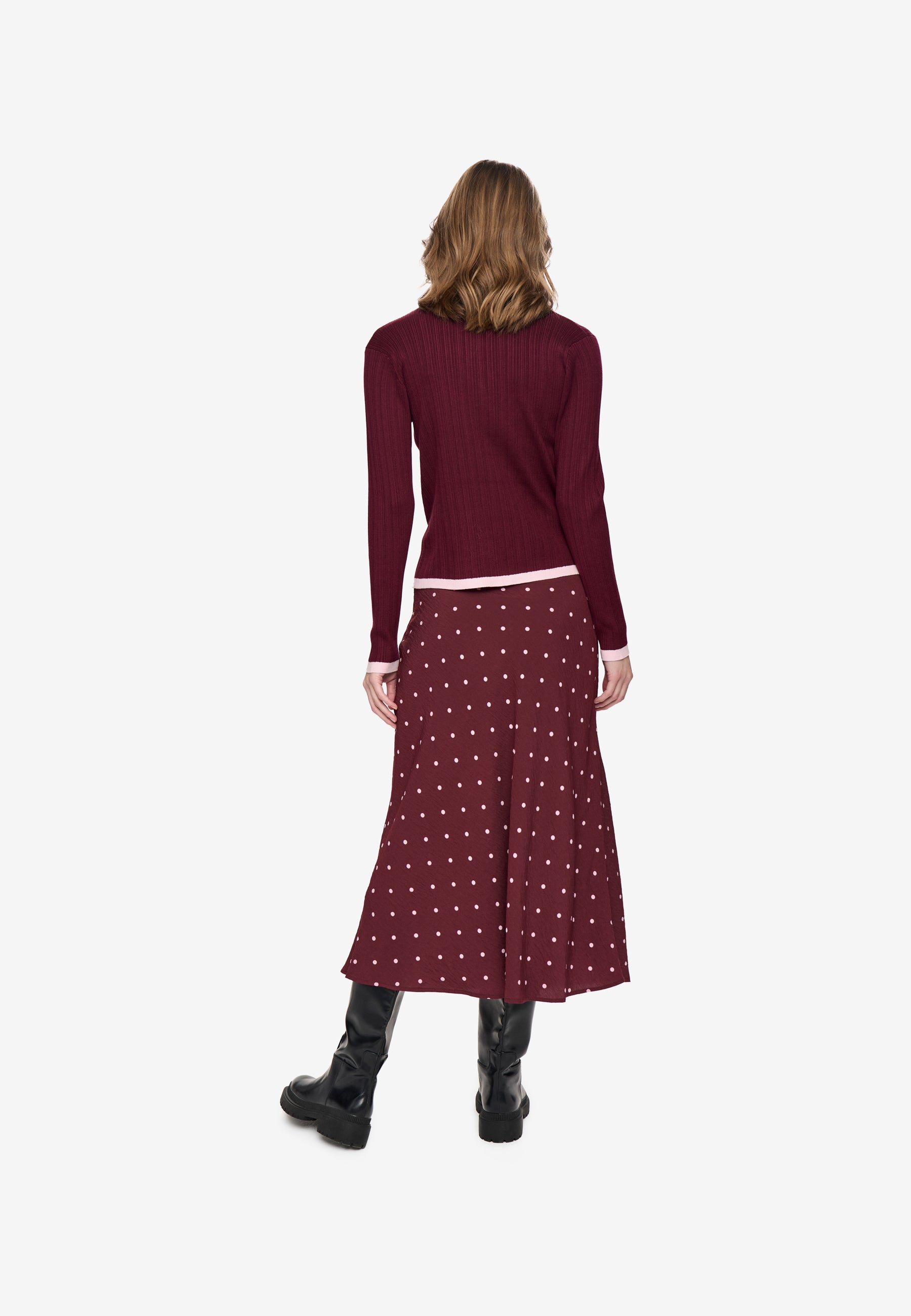 moves Gebry skirt 4853 Midi Skirt 1528 Windsor Wine