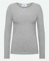 moves Jalini Long Sleeved T-shirt 910M Light Grey Melange