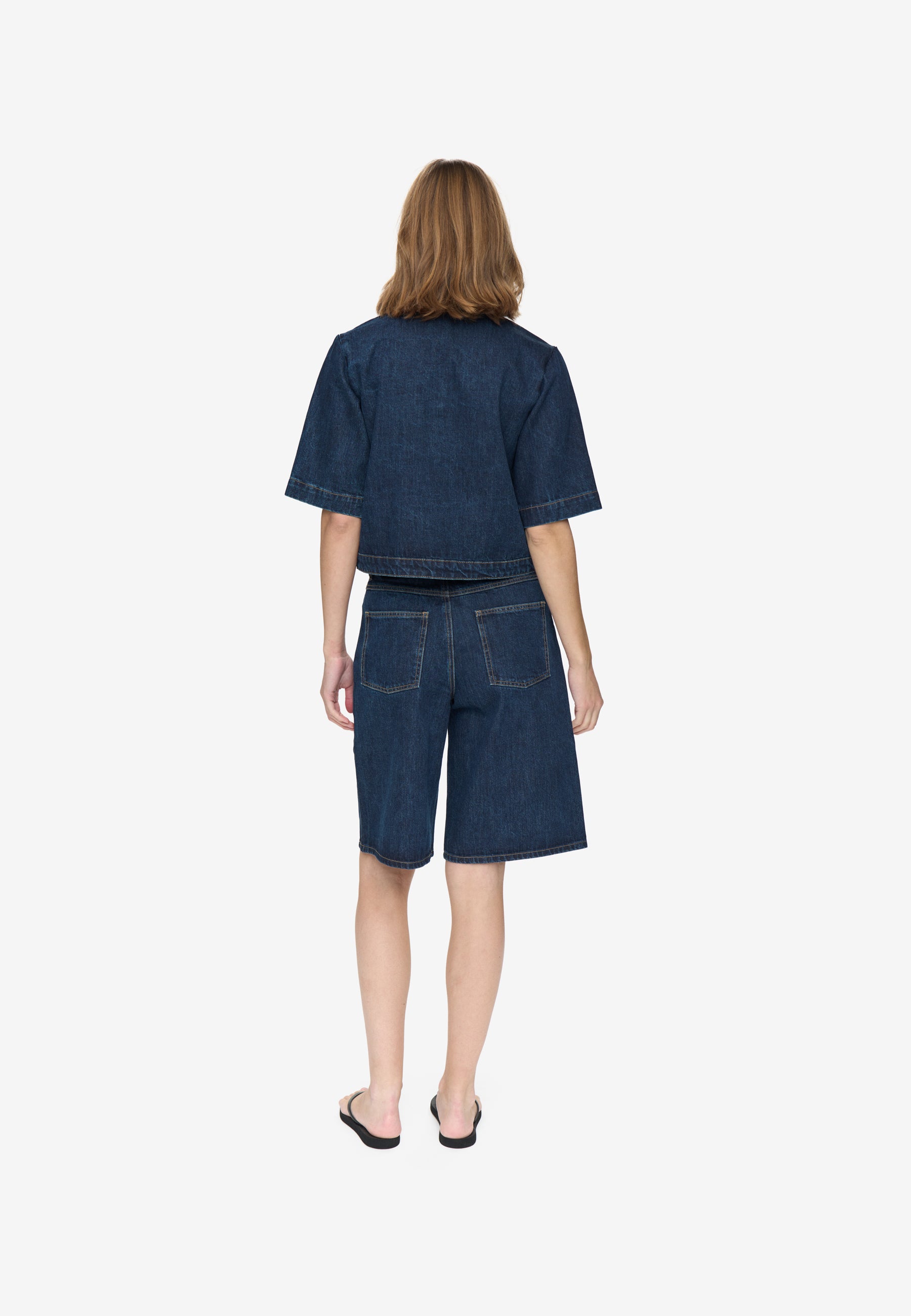 moves Kamari shirt 4283 Short Sleeved Shirt 1003 Dark Blue