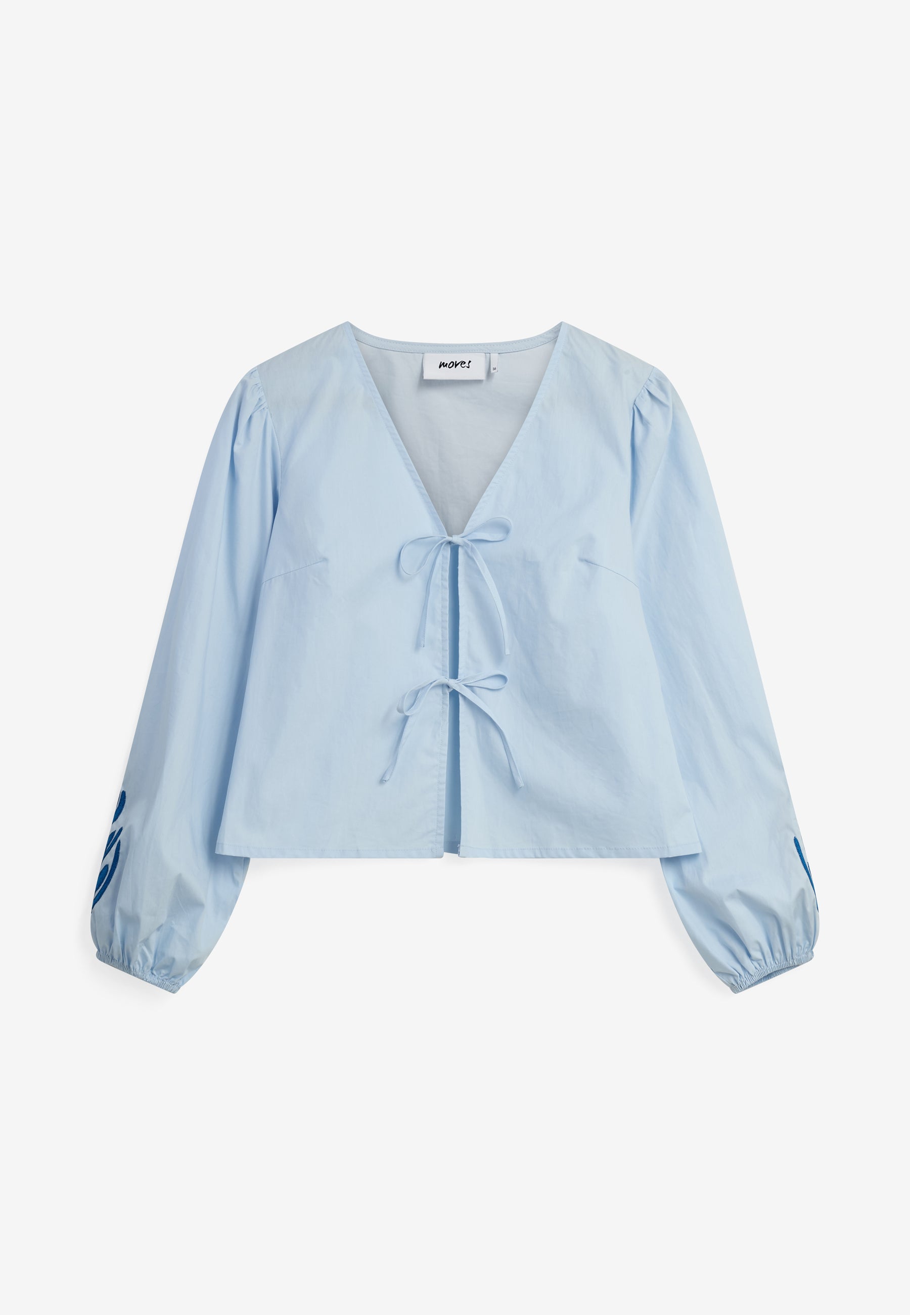 moves Kamela shirt 2464 Long Sleeved Shirt 4122 Airy blue