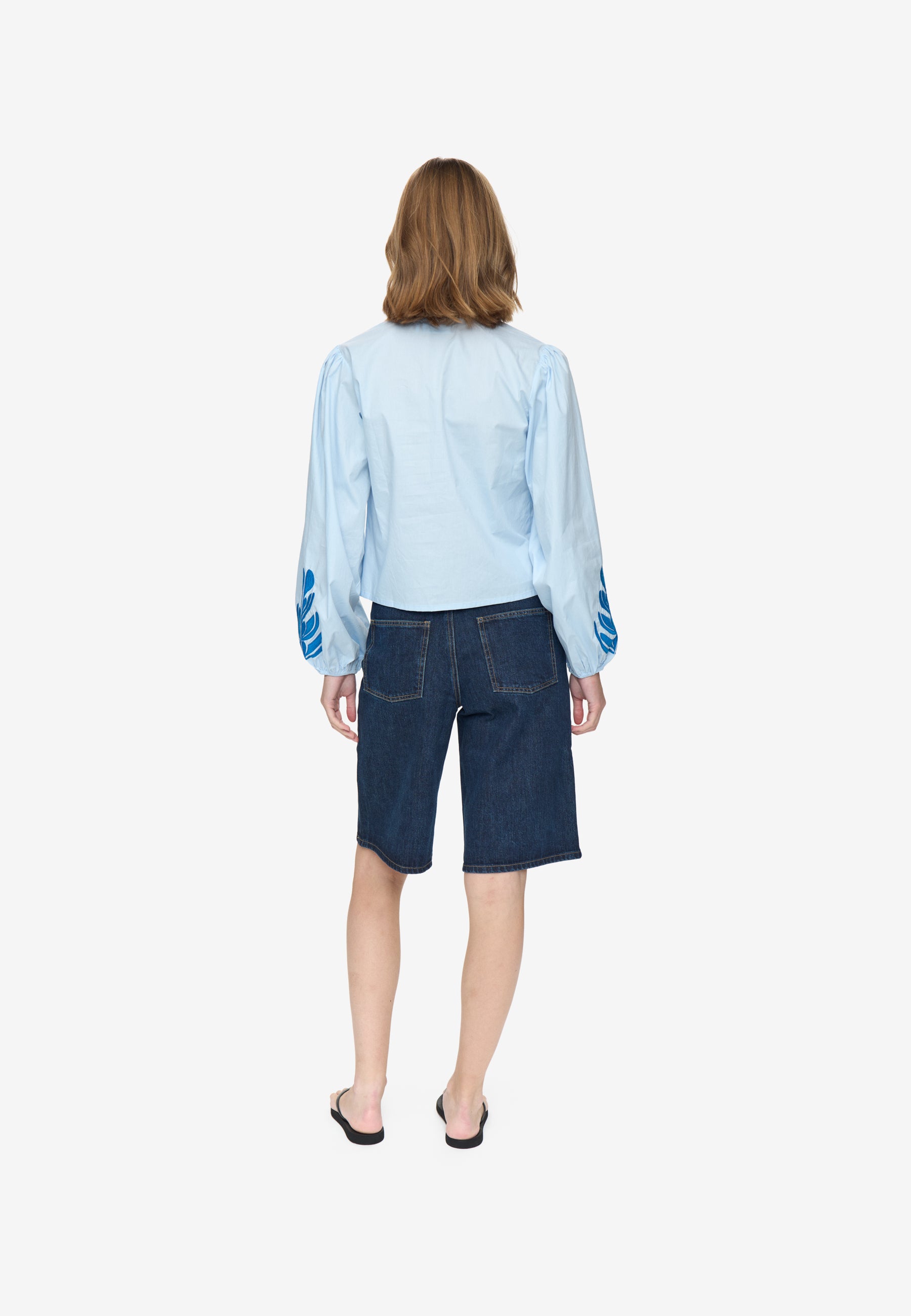 moves Kamela shirt 2464 Long Sleeved Shirt 4122 Airy blue