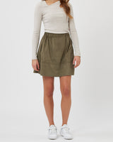 moves Kia 0032 Skirt Short Skirt 882 Dusty Olive