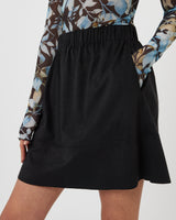 moves Kia 0032 Skirt Short Skirt 999 Black