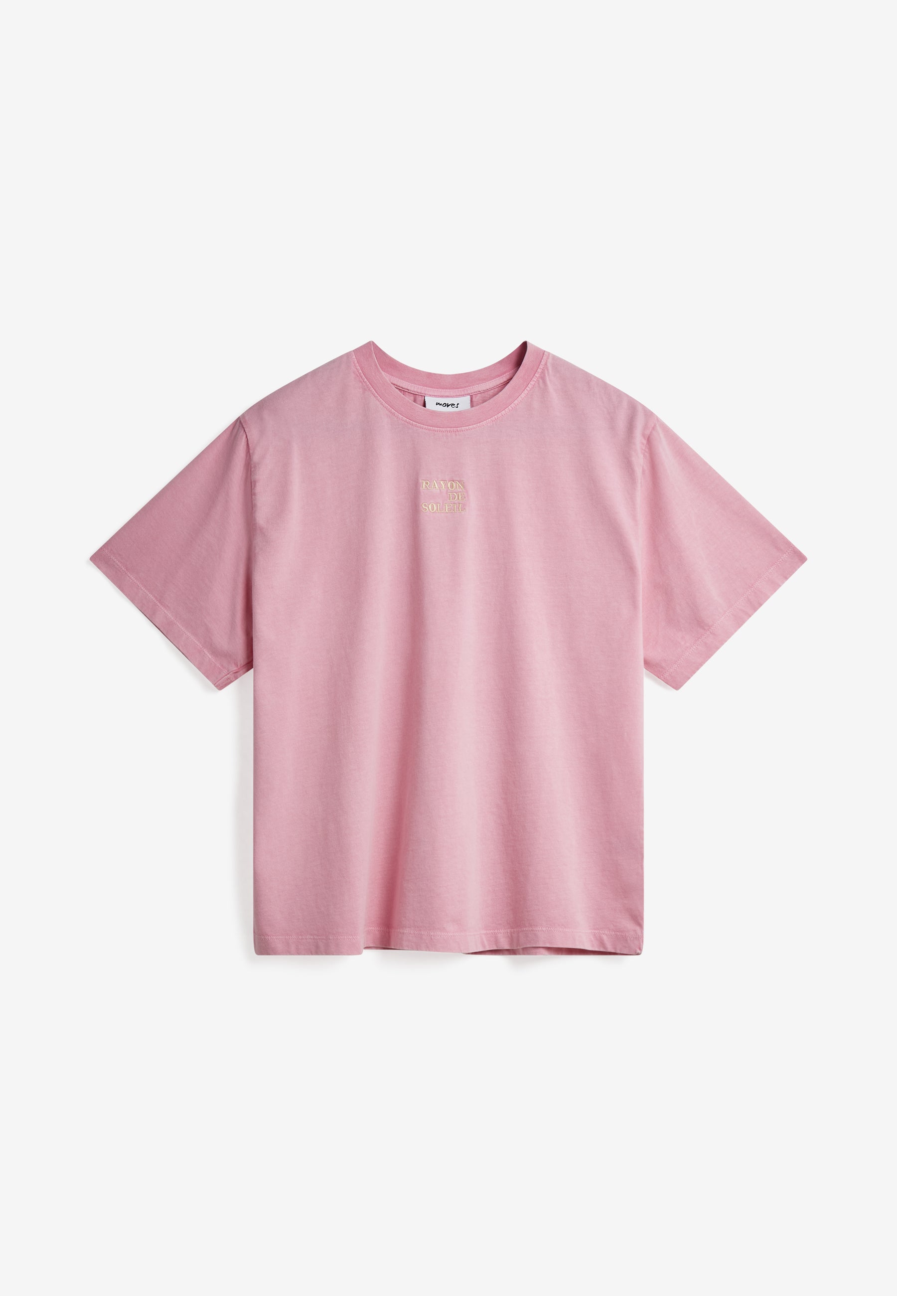 moves Kiana Tee 4638 GOTS Short Sleeved T-shirt 2215 Cashmere Rose