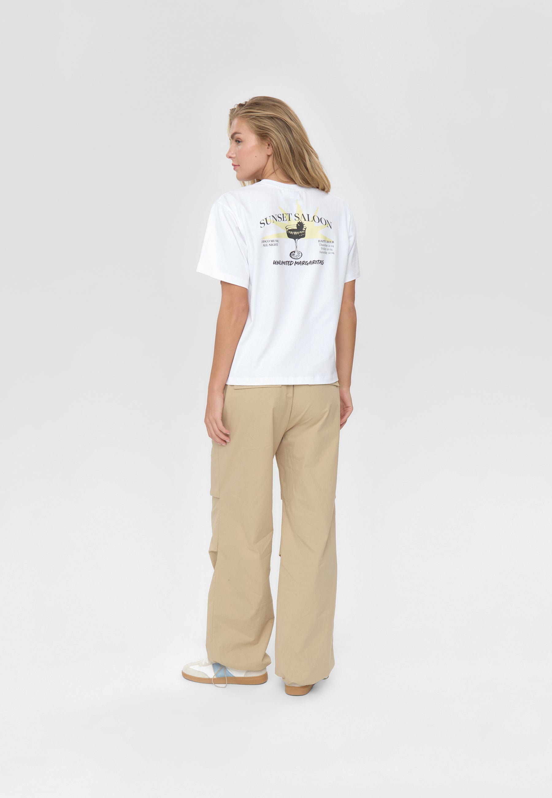 moves Kiana Tee 4640 GOTS Short Sleeved T-shirt 0601 Bright White