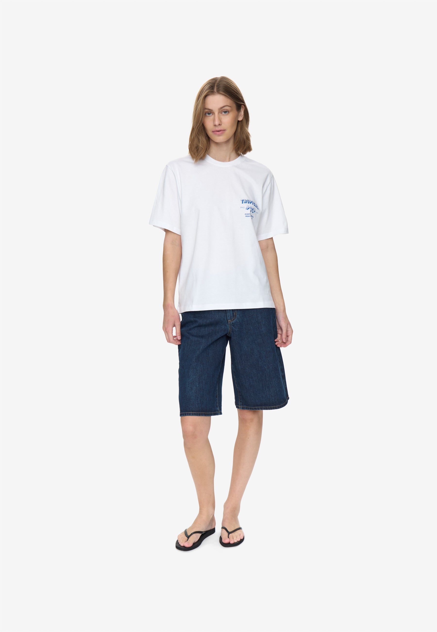 moves Kiana tee G4720 Short Sleeved T-shirt 4049 Snorkel blue