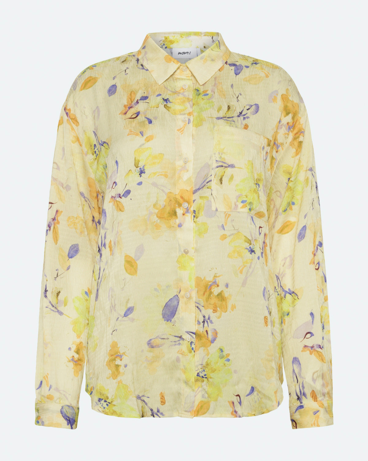 moves Lenora long sleeved shirt 4255 Long Sleeved Shirt 0616 Pastel Yellow