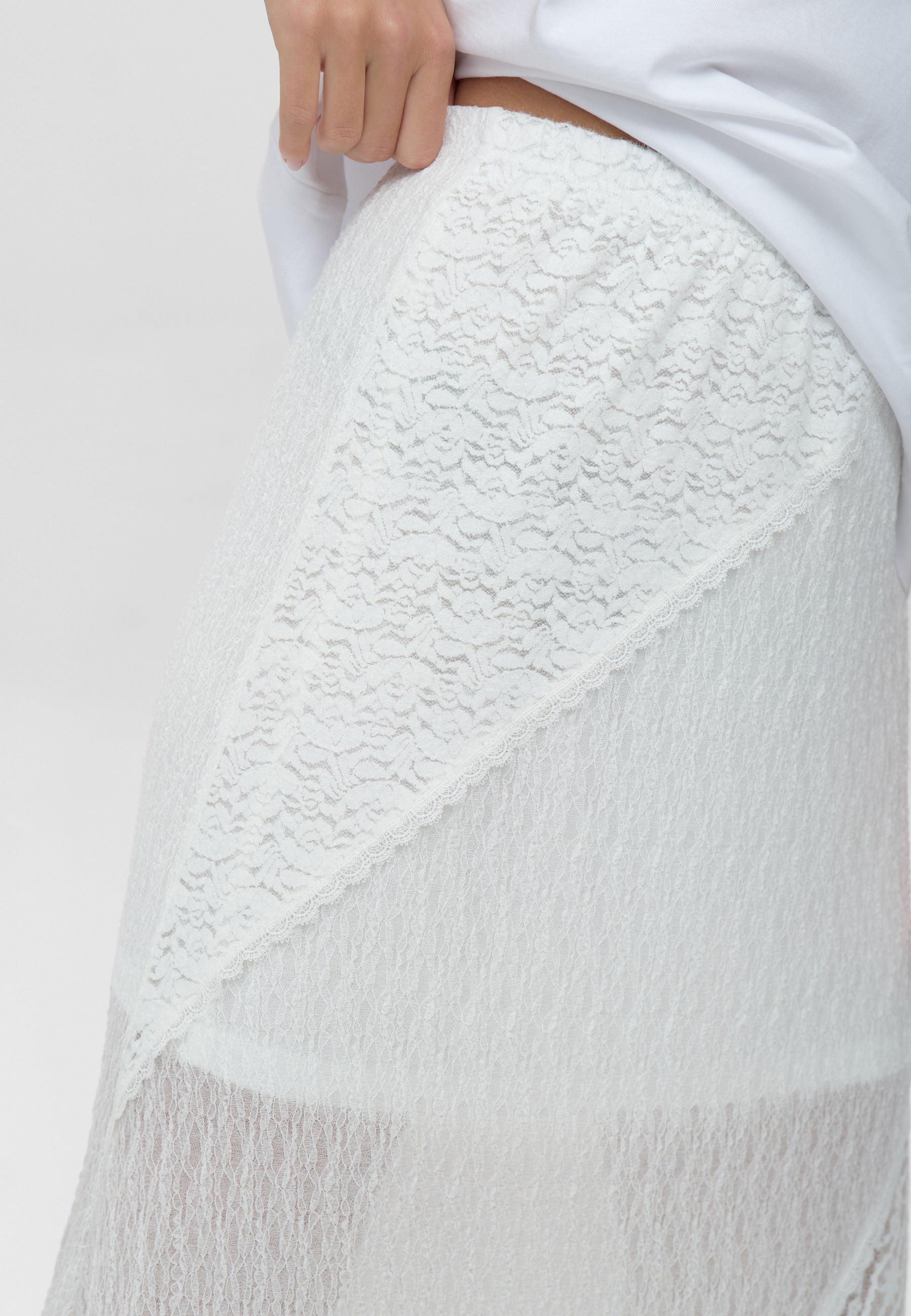 moves Lorelai Skirt 4625 Midi Skirt 000 White