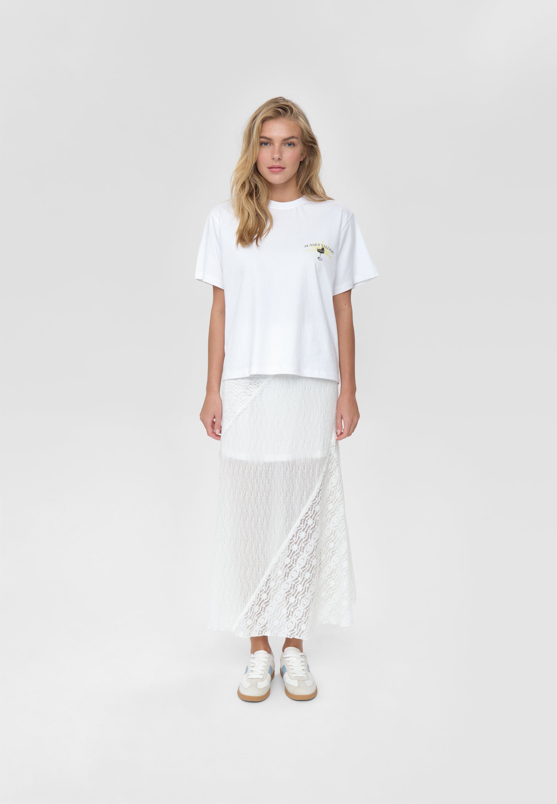 moves Lorelai Skirt 4625 Midi Skirt 000 White