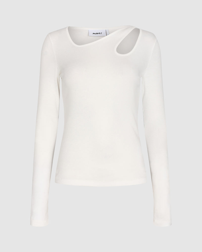 moves Luvie-Ls 1329 T-shirt Long Sleeved T-shirt 002 Ivory