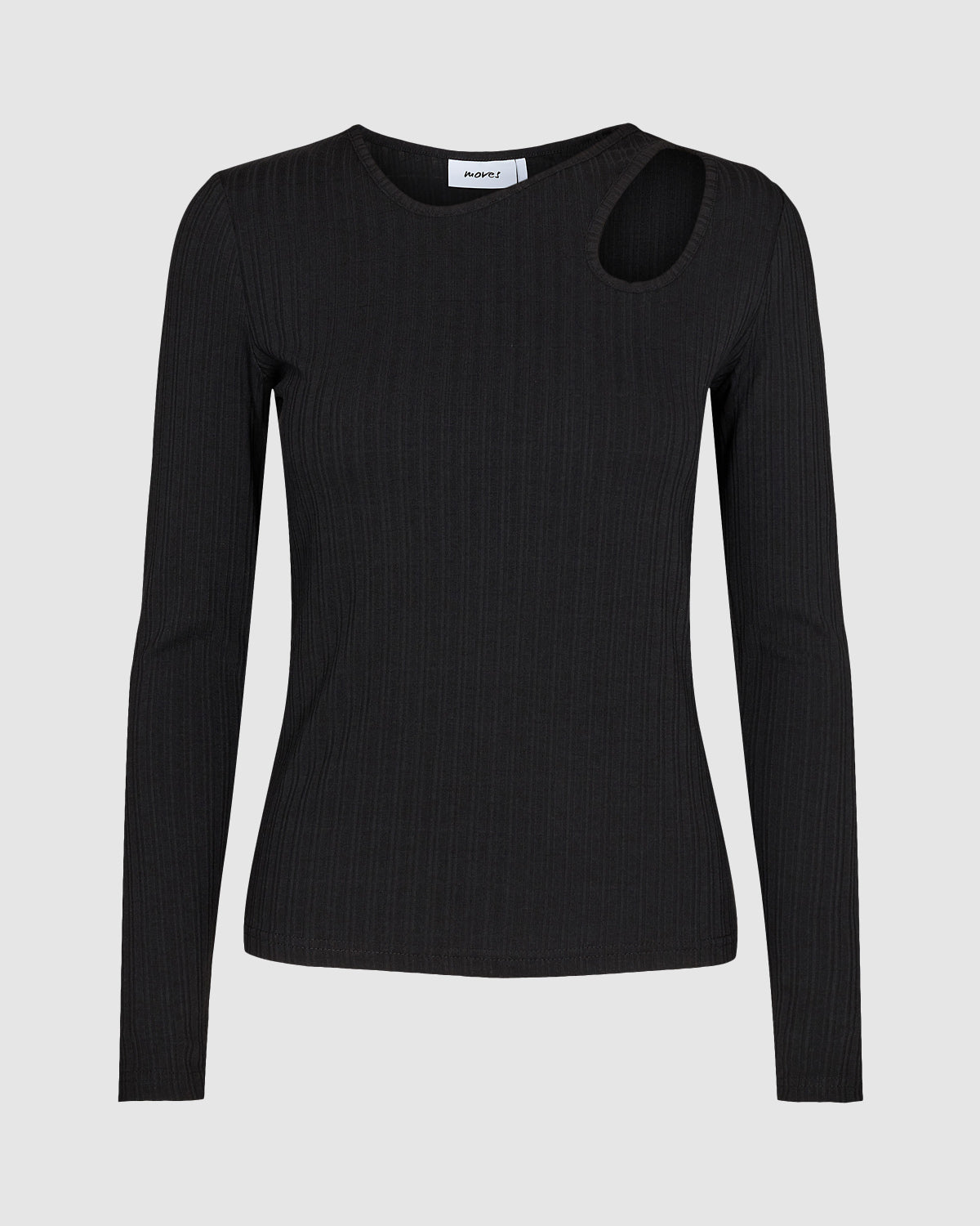 Luvie-Ls 2748 T-shirt Long Sleeved T-shirt - 999 Black