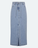 moves Maisie denim maxi skirt 4283 Maxi Skirt 1001 Light Blue