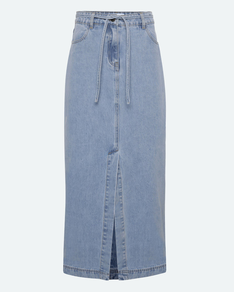 moves Maisie denim maxi skirt 4283 Maxi Skirt 1001 Light Blue