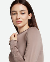 moves Markhild 3576 T-shirt Long Sleeved T-shirt 1112 Walnut